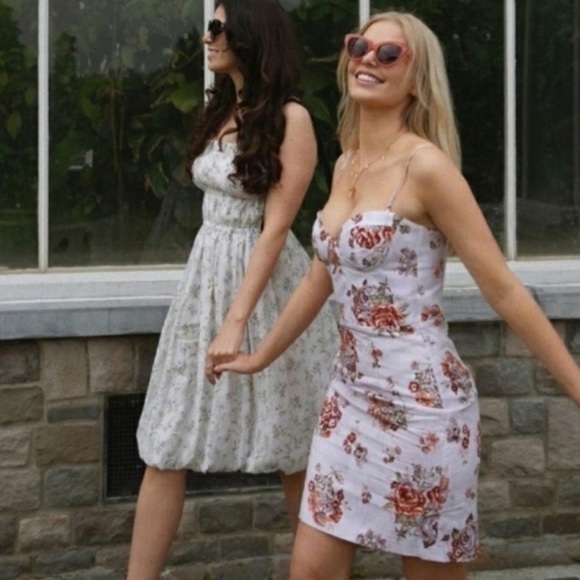 Brock Collection x H&M Lyocell-blend Dress floral size small beach summer travel - Picture 6 of 16